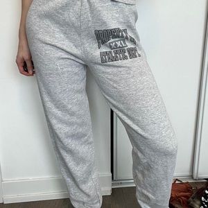 Vintage grey sweatpants